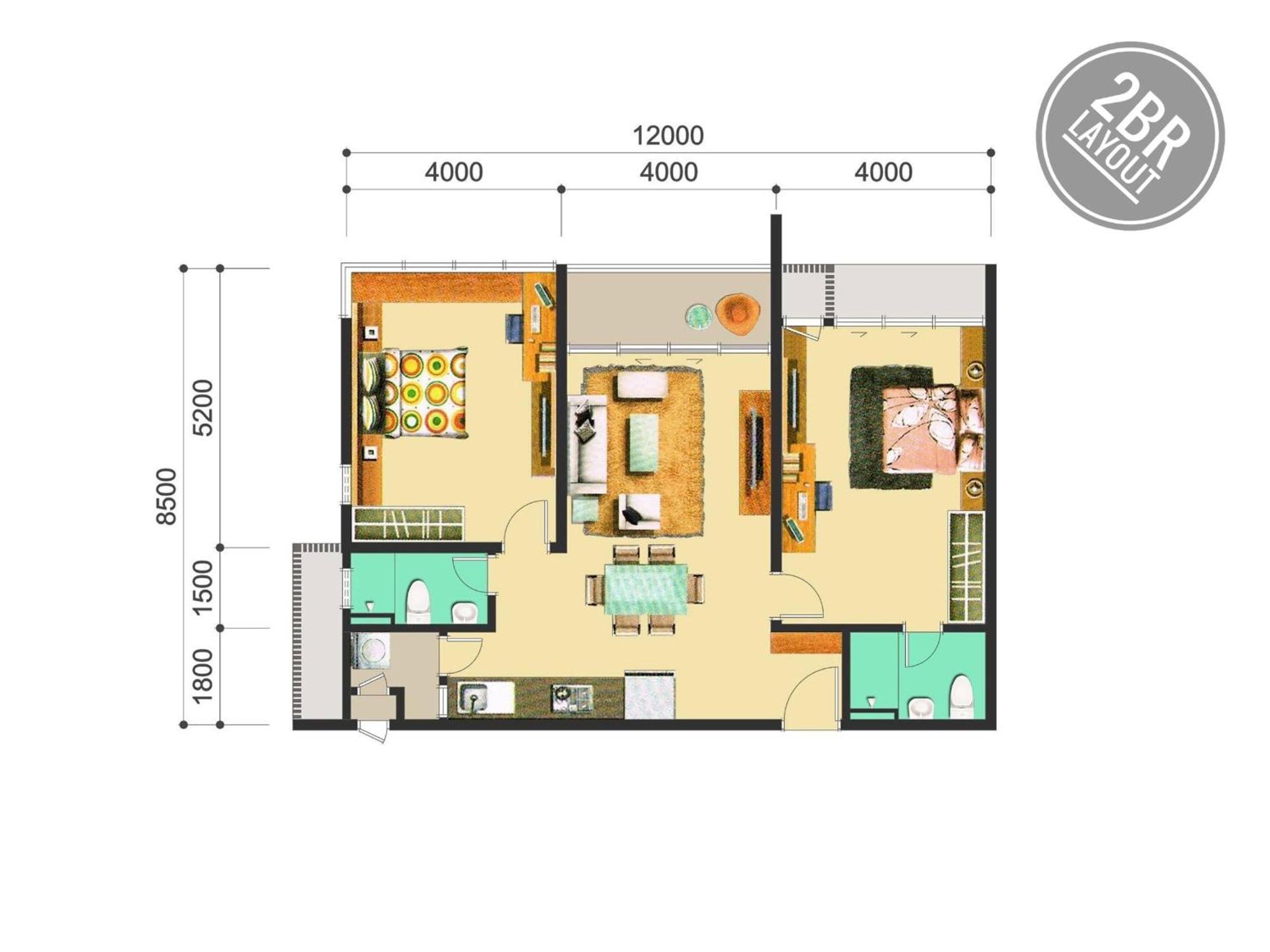 Jzstay - Atlantis Residences Melaka - 1Br & 2Br Exterior foto